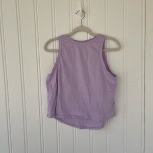 Purple Crop Tank